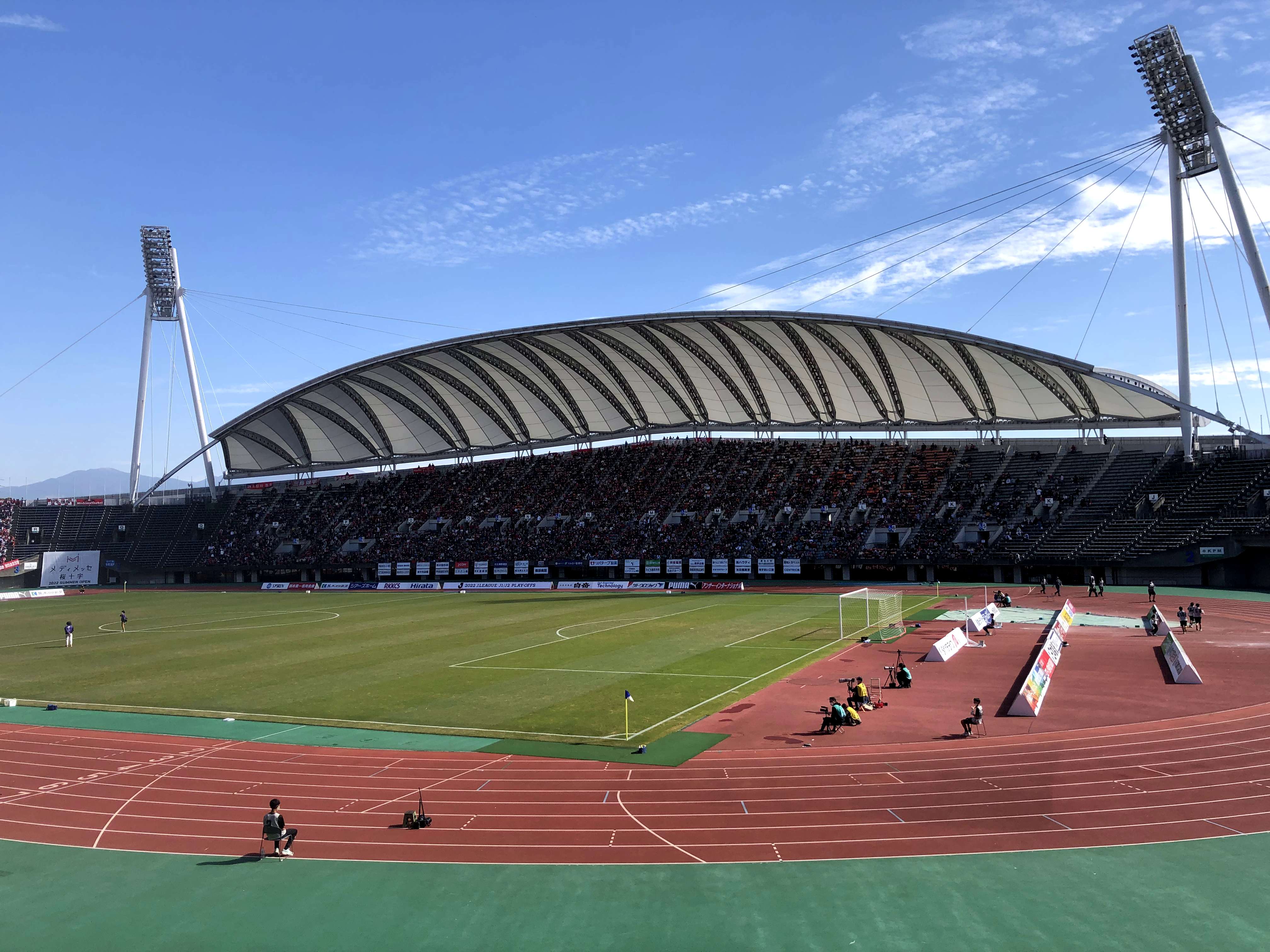 J1昇格プレーオフ2回戦・バックスタンド