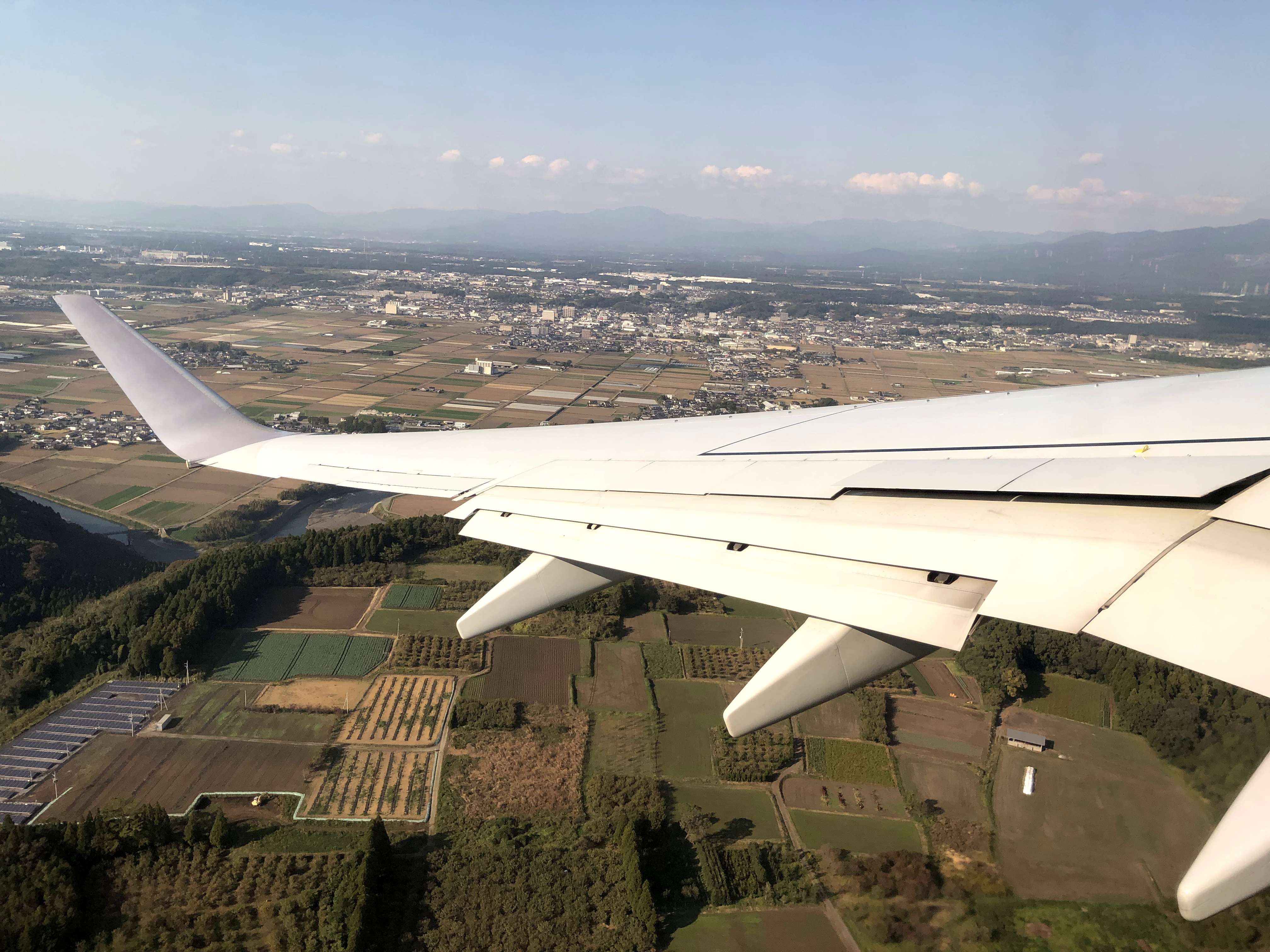 離陸するJAL630便