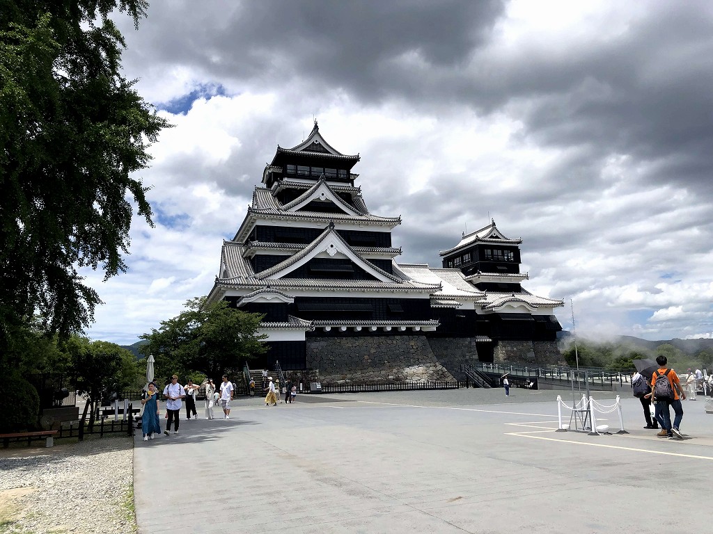 熊本城の天守閣1