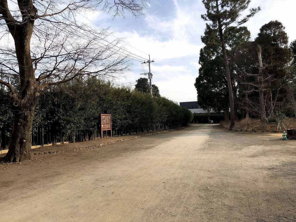 水前寺成趣園の流鏑馬の馬場
