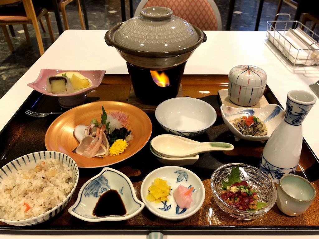 水前寺共済会館グレーシアの晩飯1