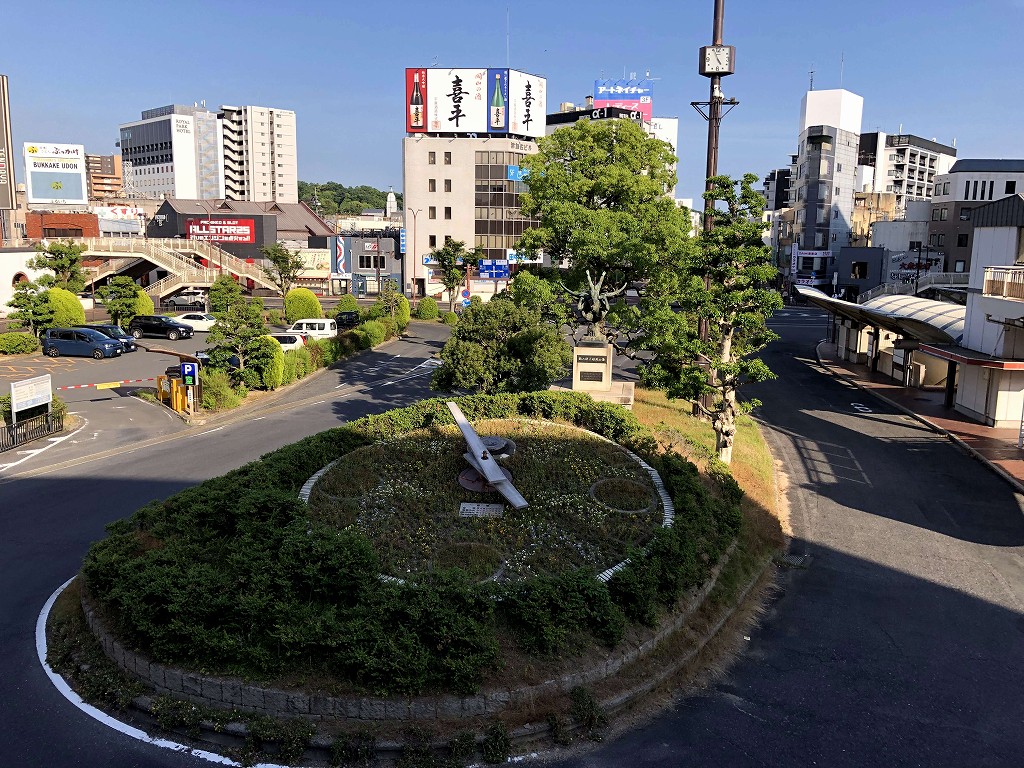 倉敷駅南口の駅前風景1