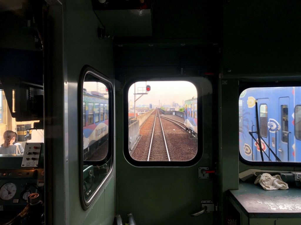 水島臨海鉄道のすれ違い2