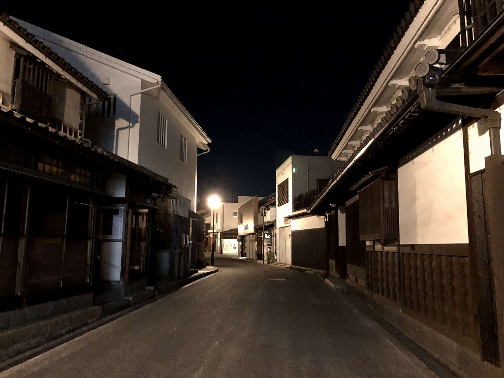 夜の倉敷美観地区1
