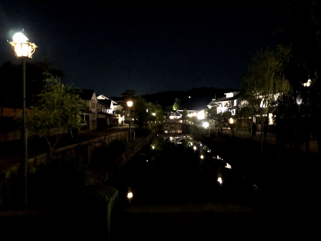 夜の倉敷美観地区4