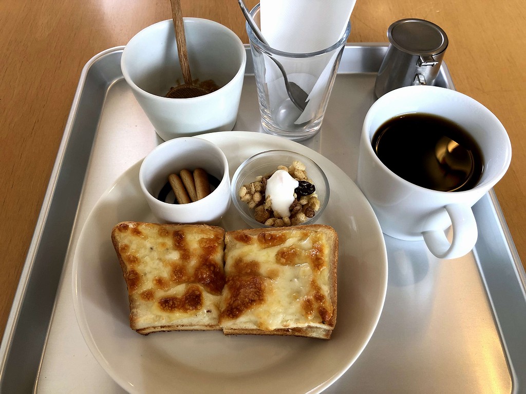 フューチャーヒャクカフェのクロックムッシュ
