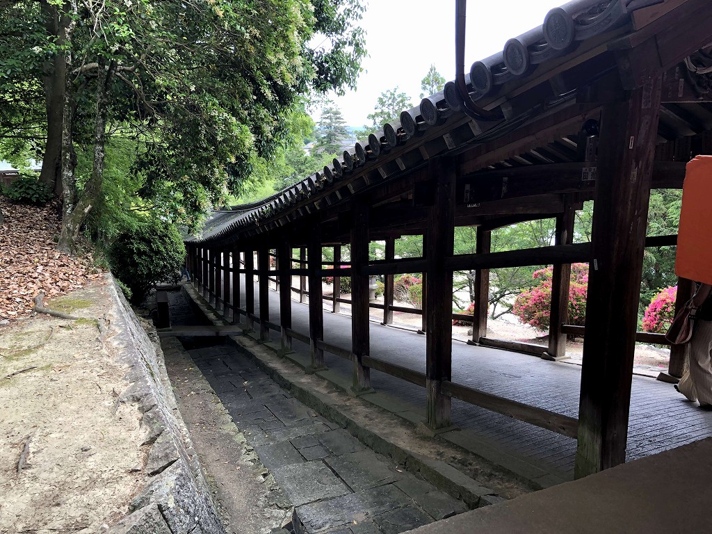 吉備津神社の回廊2