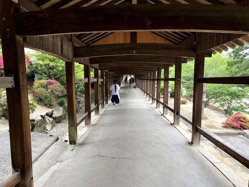 吉備津神社の回廊5