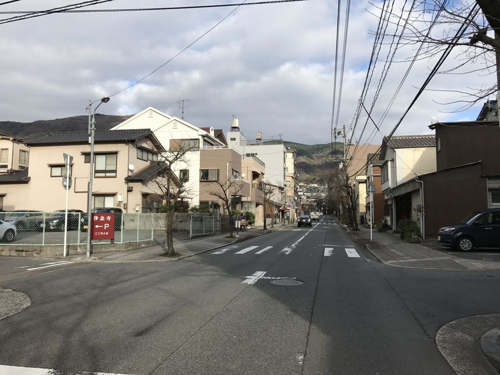 朝日町の遊郭があった通り1