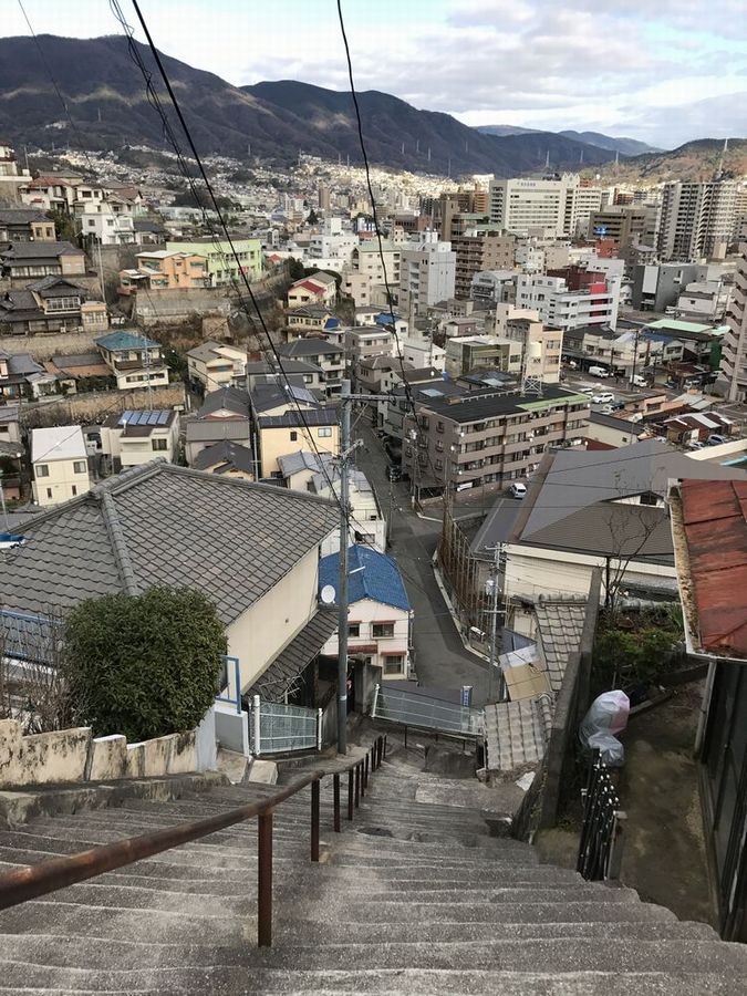 両城の200階段からの眺め3
