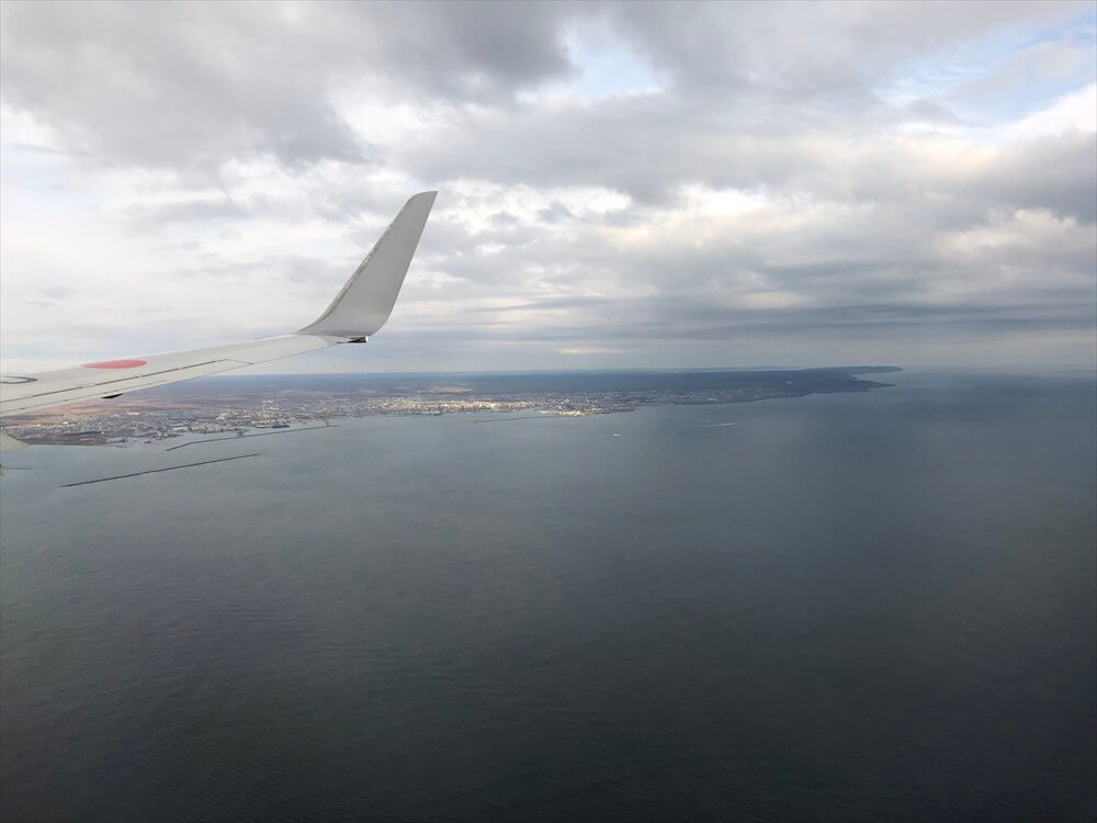 JAL543便からの釧路湿原1