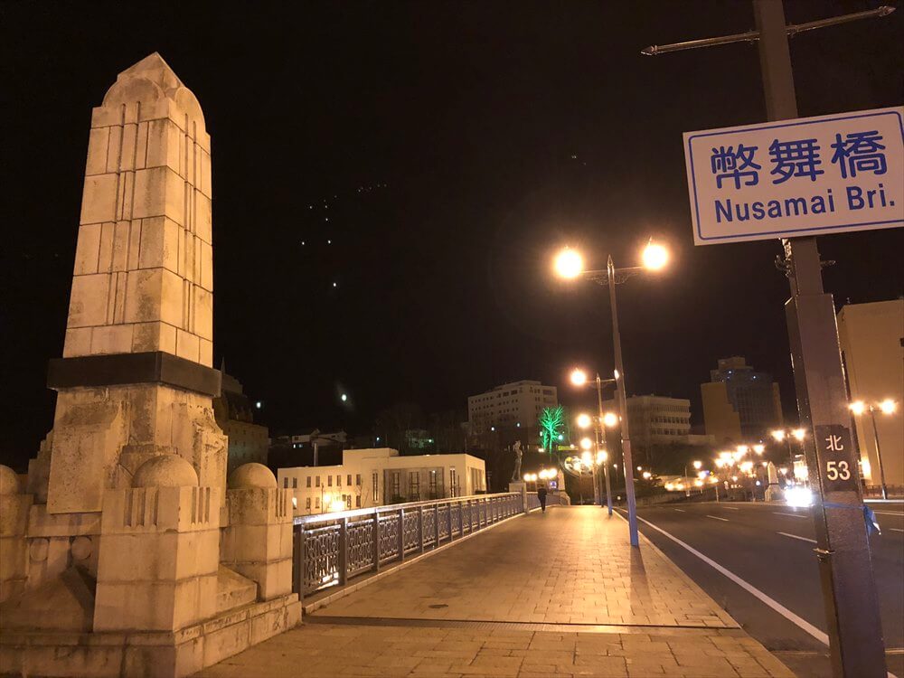 深夜の幣舞橋1