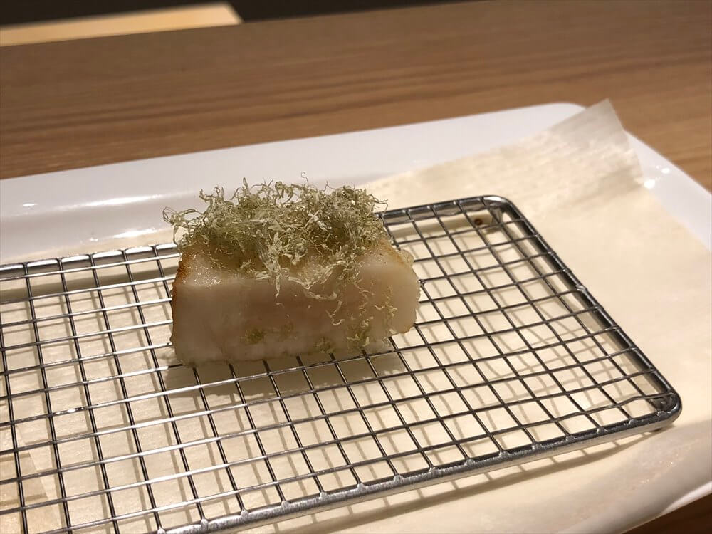 釧路の天ぷら「彩」のホタテ2