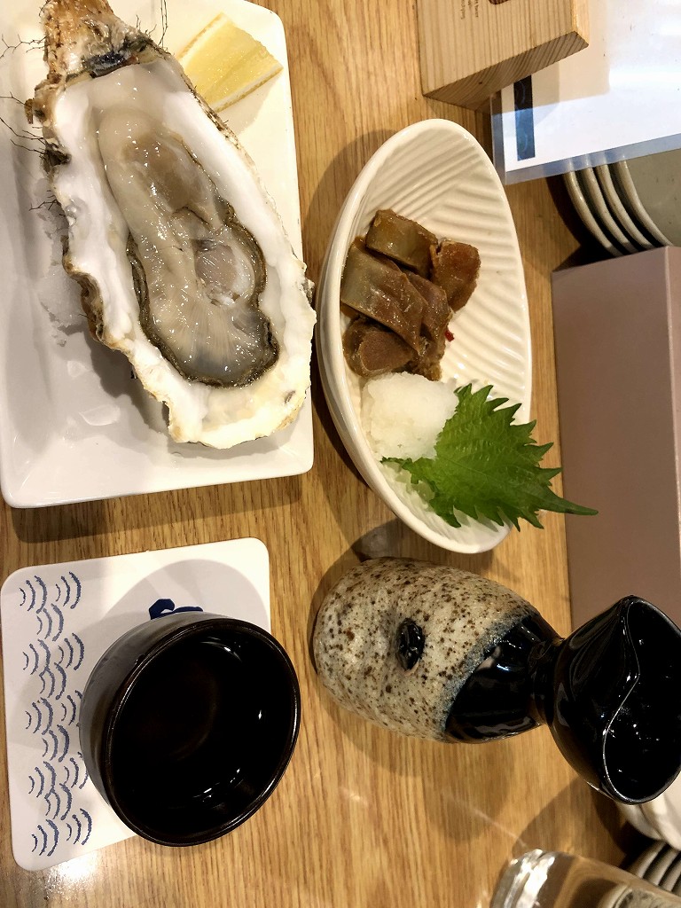 釧路の「崎じぃ」のイカゴロルイベ