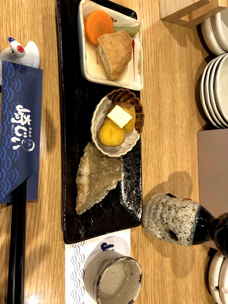釧路の「崎じぃ」のお通し（2日目）