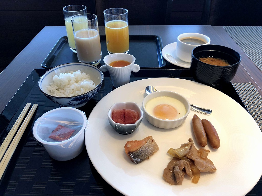 ANAクラウンプラザの朝食ビュッフェ（2日目）
