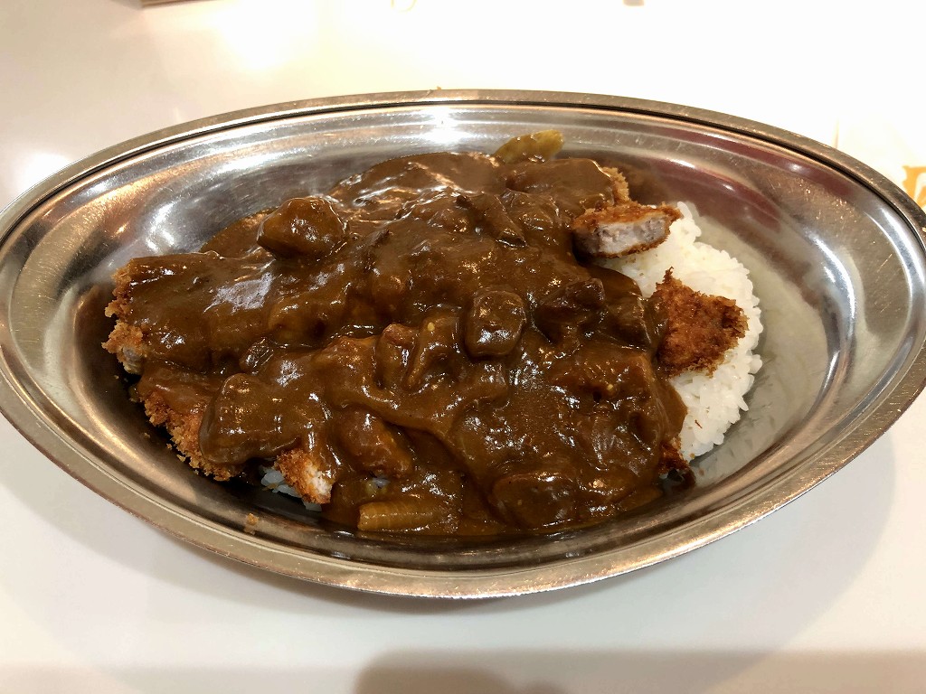 インデアンルーのカツトッピング
