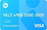 Kyash Card Lite券面デザイン