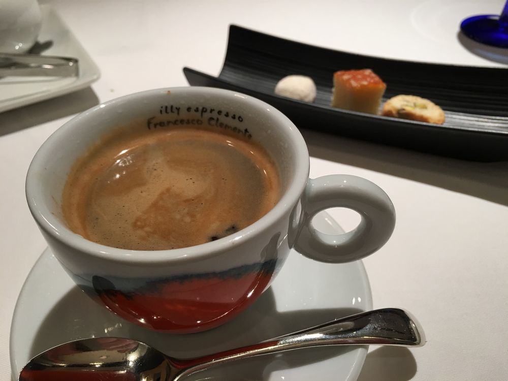 リストランテ ティ ヴォリオ ベーネのコーヒー