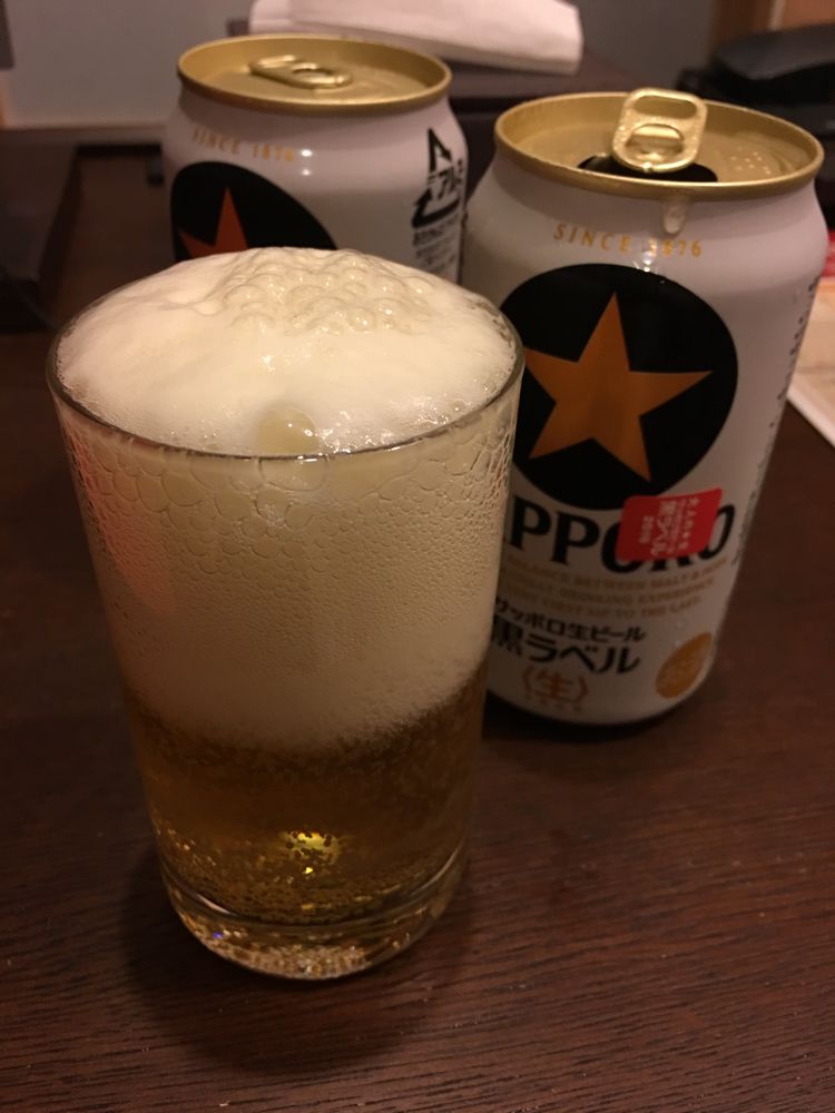 ホテルビスタプレミオ京都でビール