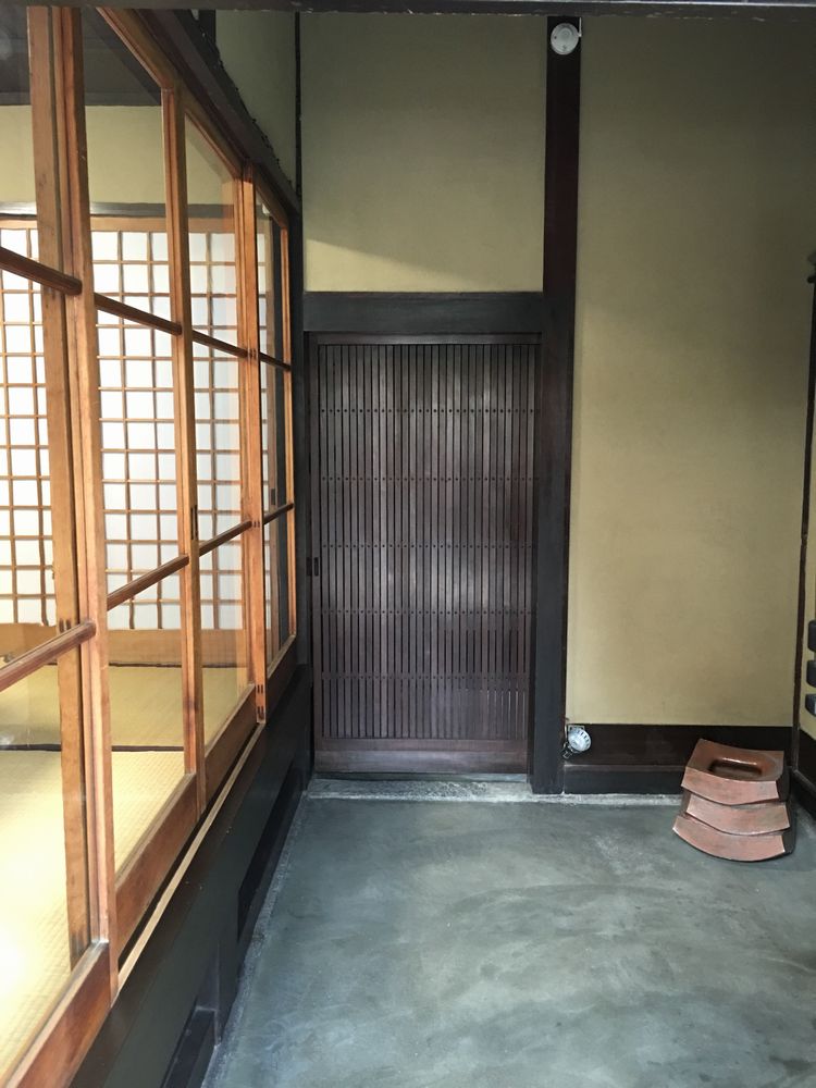 正庵の玄関