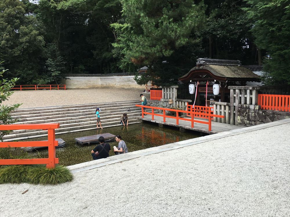 下鴨神社の御手洗社