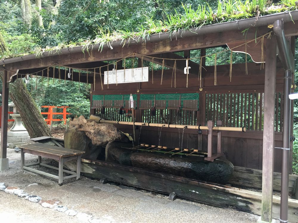 下鴨神社の手水舎
