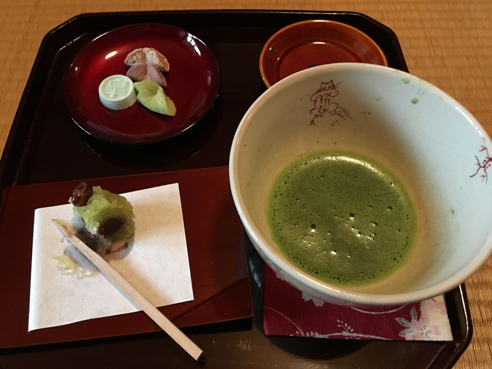 皐盧庵茶舗の抹茶2