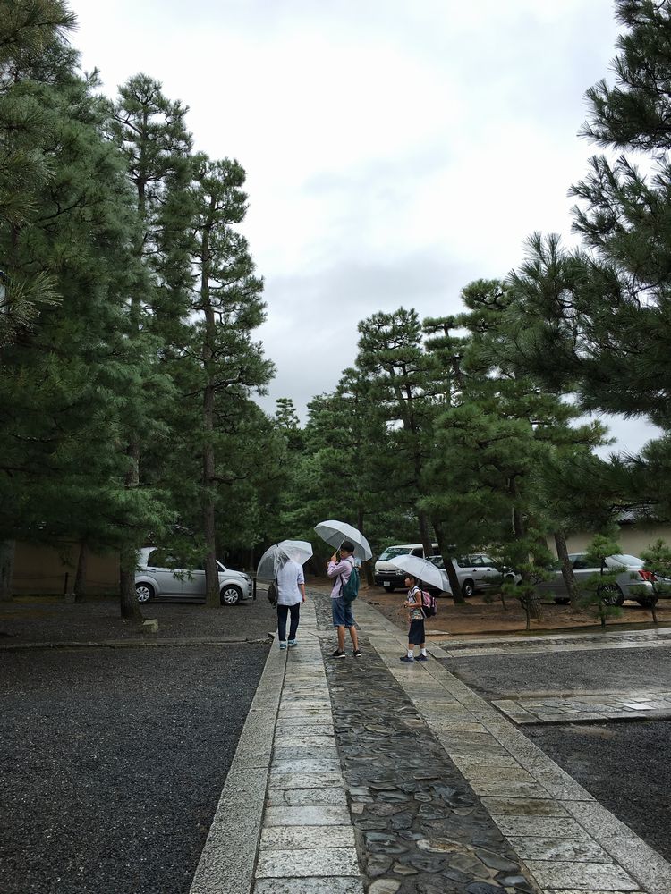 京都の大徳寺の境内