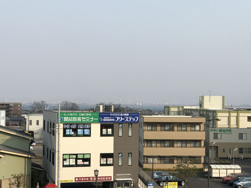 比叡山坂本駅から琵琶湖