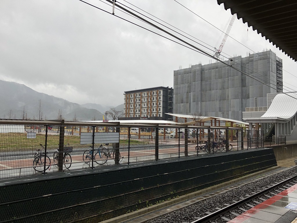 亀岡駅から駅からサンロイヤルホテル亀岡駅前