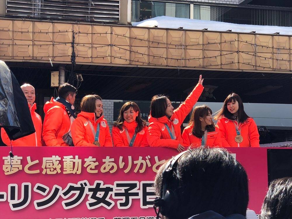 LS北見凱旋パレードの全メンバー