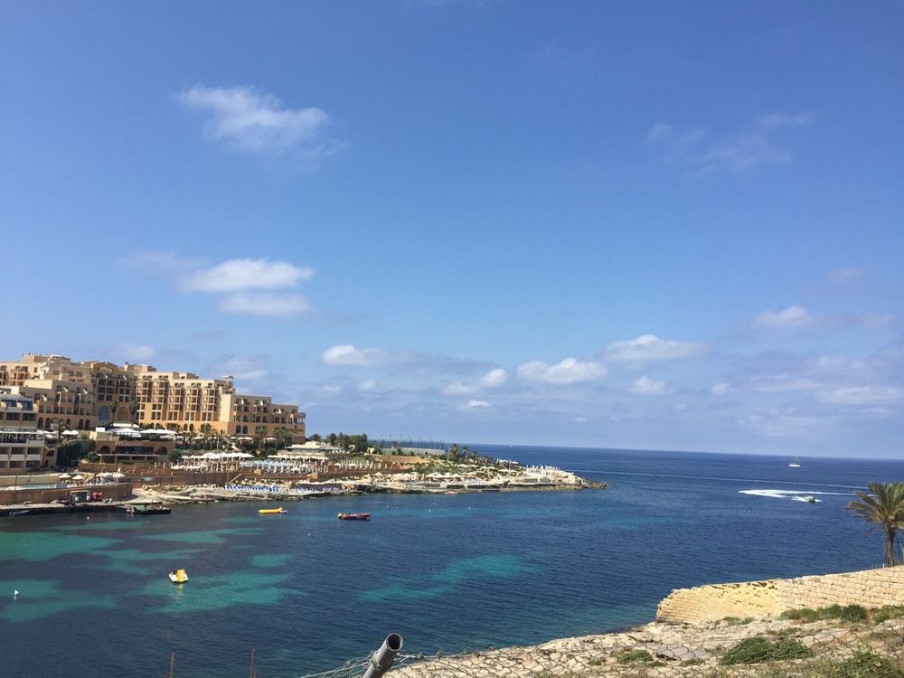 マルタ島の海の景色