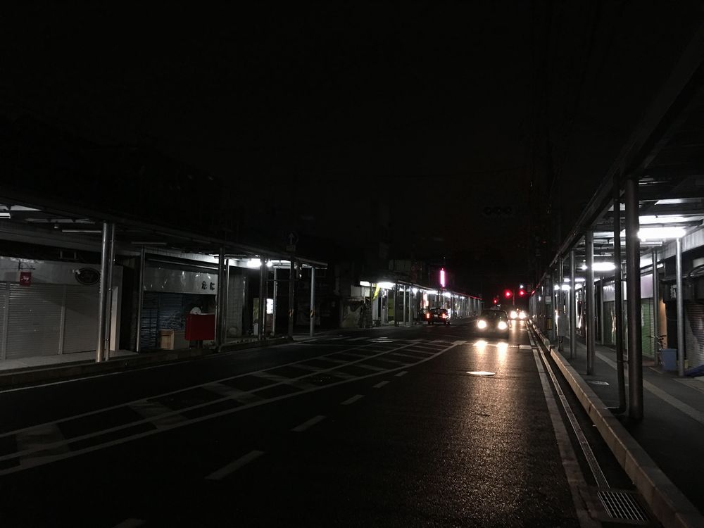 深夜1時の伊勢宮町