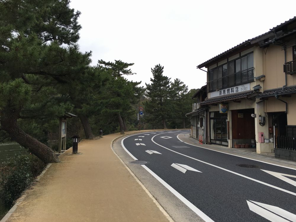 松江の武家屋敷通り
