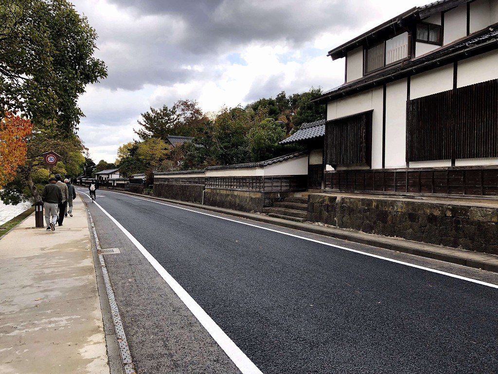 松江城の塩見縄手1