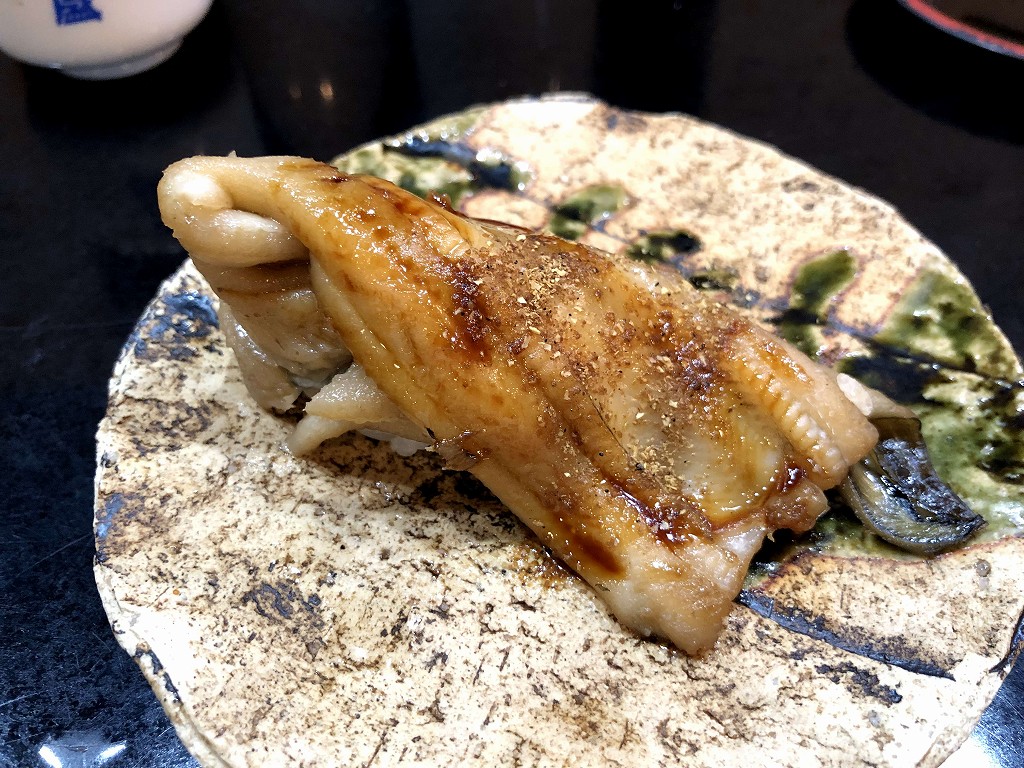 松江の「赤べこ」の穴子