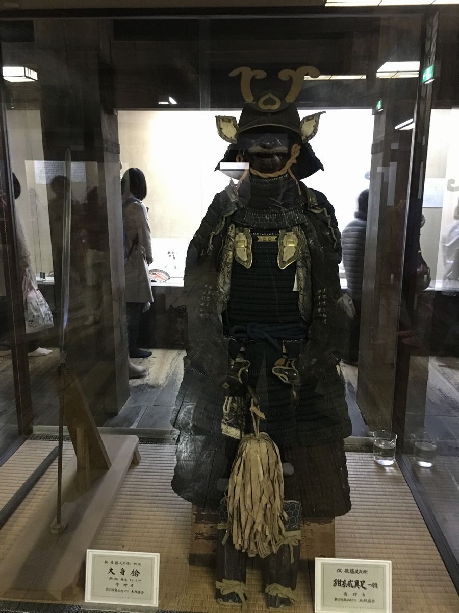 後藤又兵衛の大身槍と具足