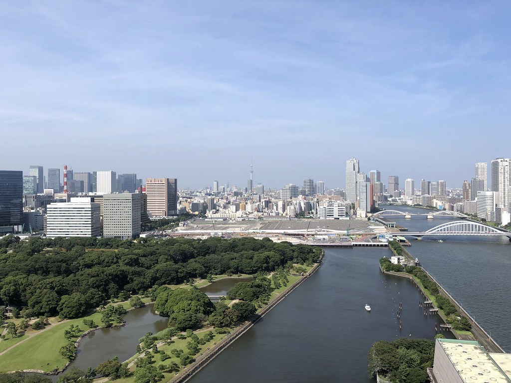 メズム東京から隅田川