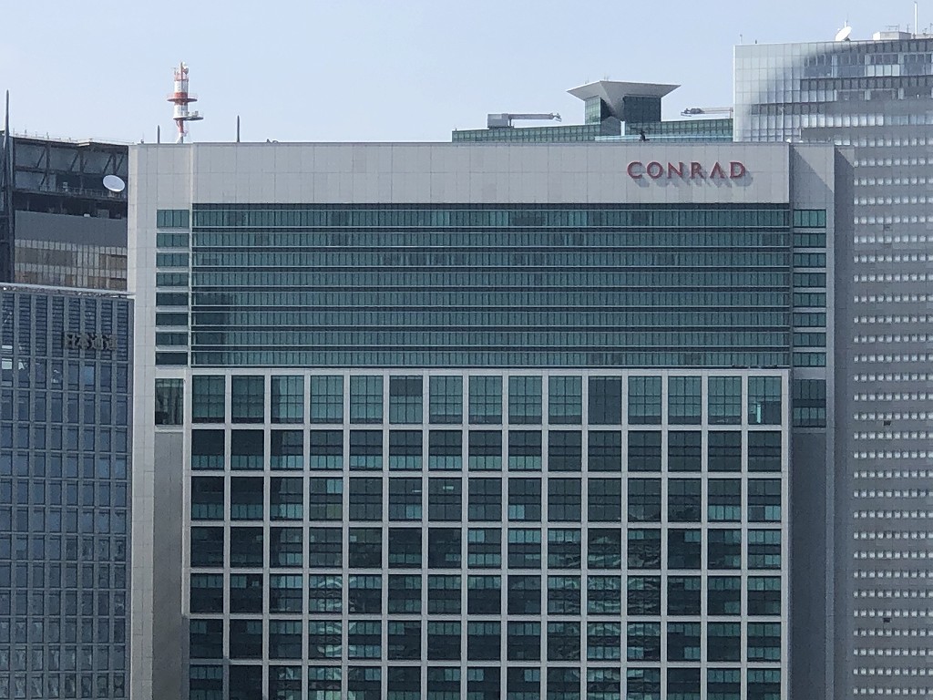 メズム東京からコンラッド東京