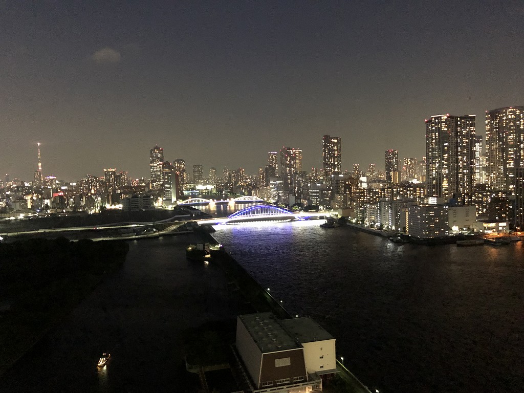 メズム東京からの夜景1