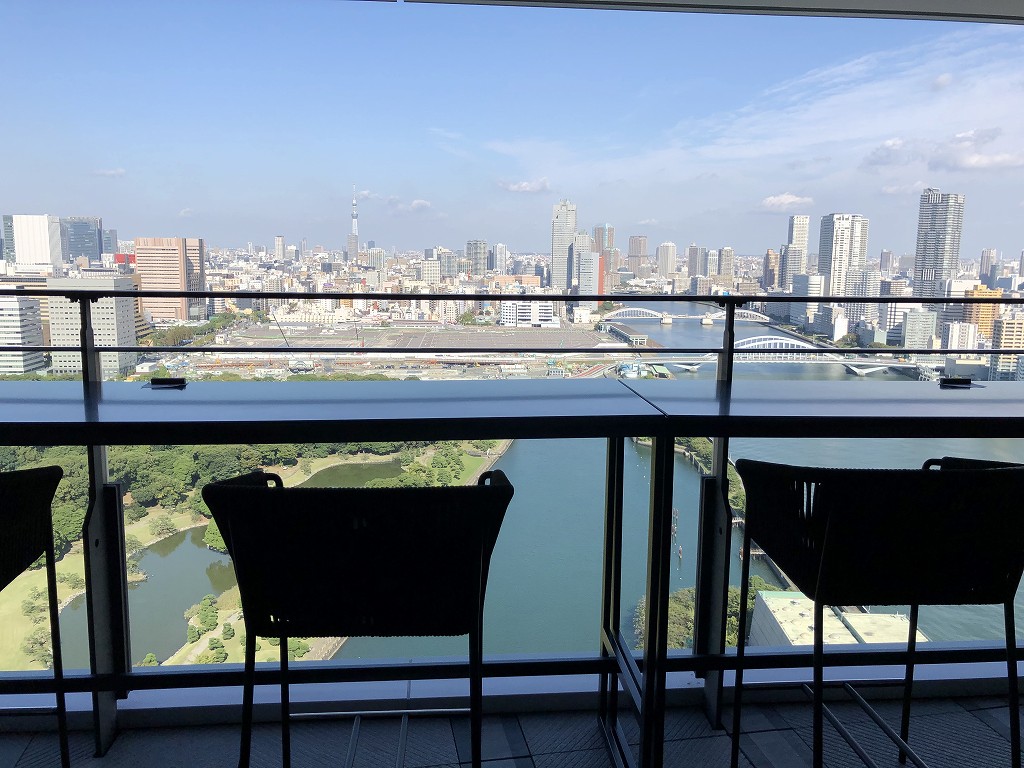 メズム東京「club mesm」からの眺め2