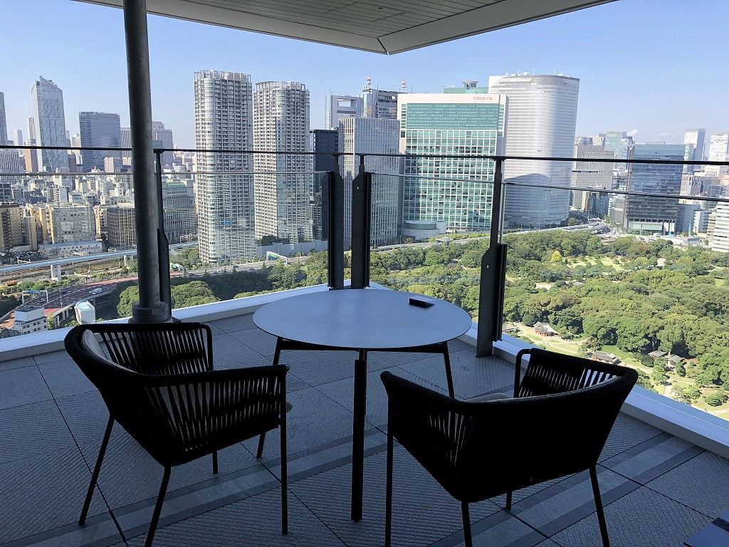 メズム東京「club mesm」からの眺め1