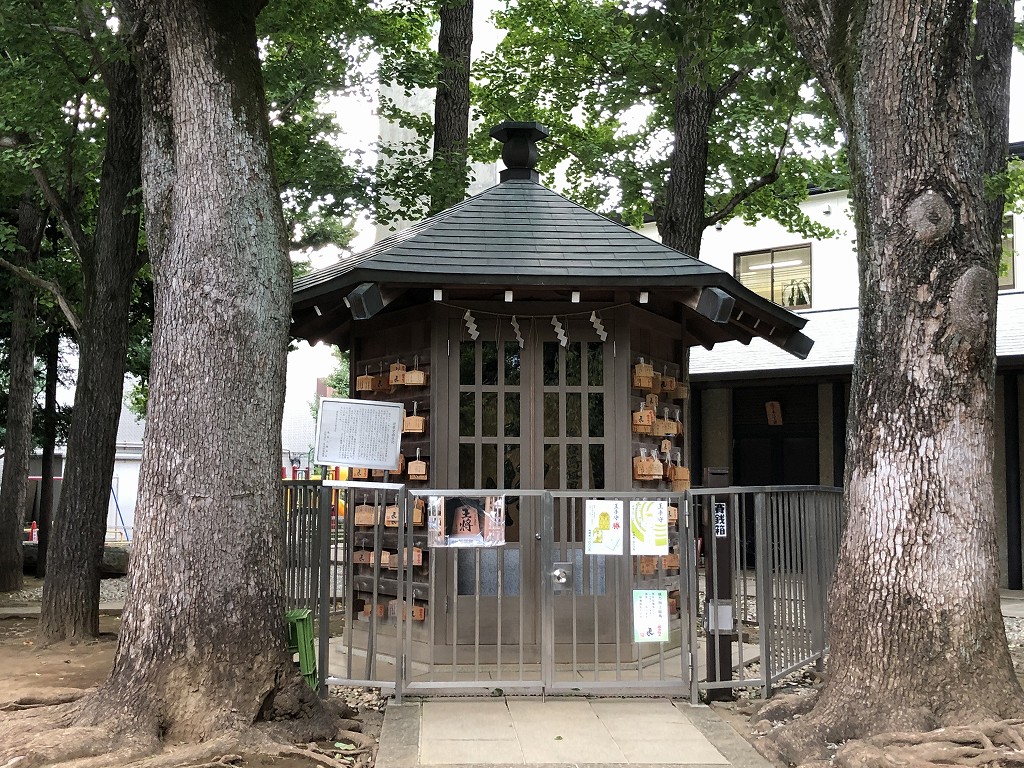 鳩森八幡神社の将棋堂