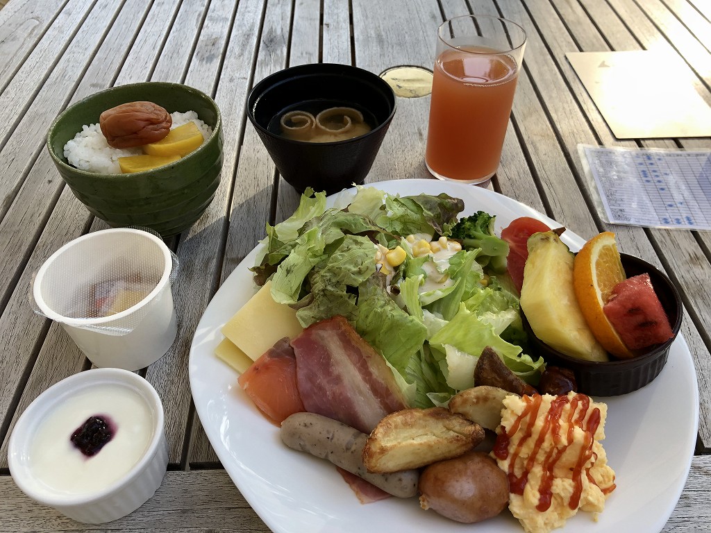 三井ガーデンホテル神宮外苑の杜プレミアのレストランの朝食