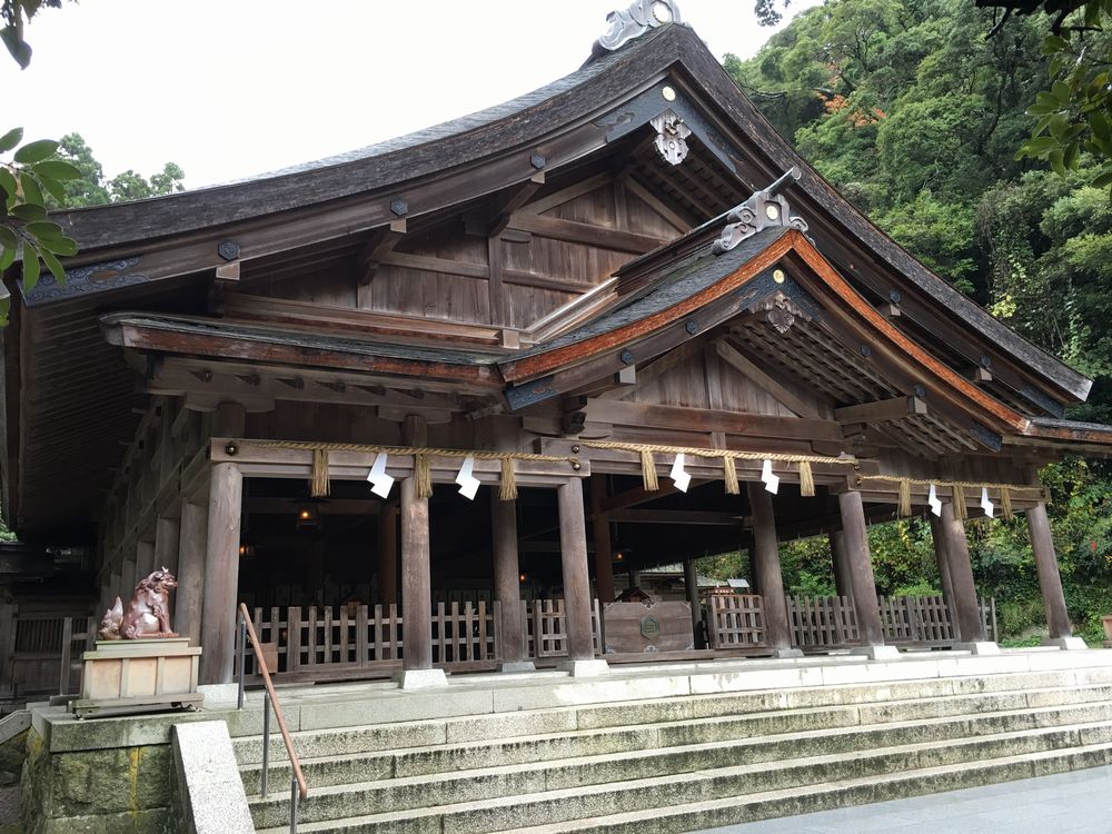 美保神社の拝殿