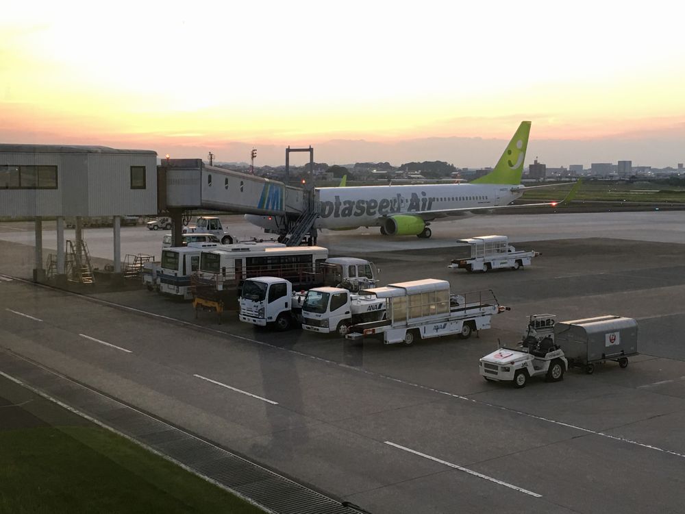 ソラシドエア運航のANA3764便