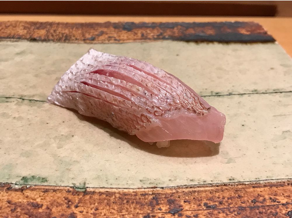 一心鮨光洋の春子鯛