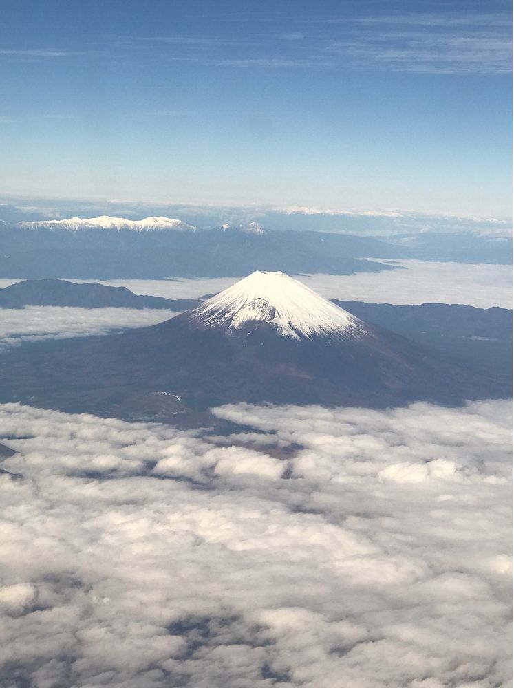 ANA603便から富士山
