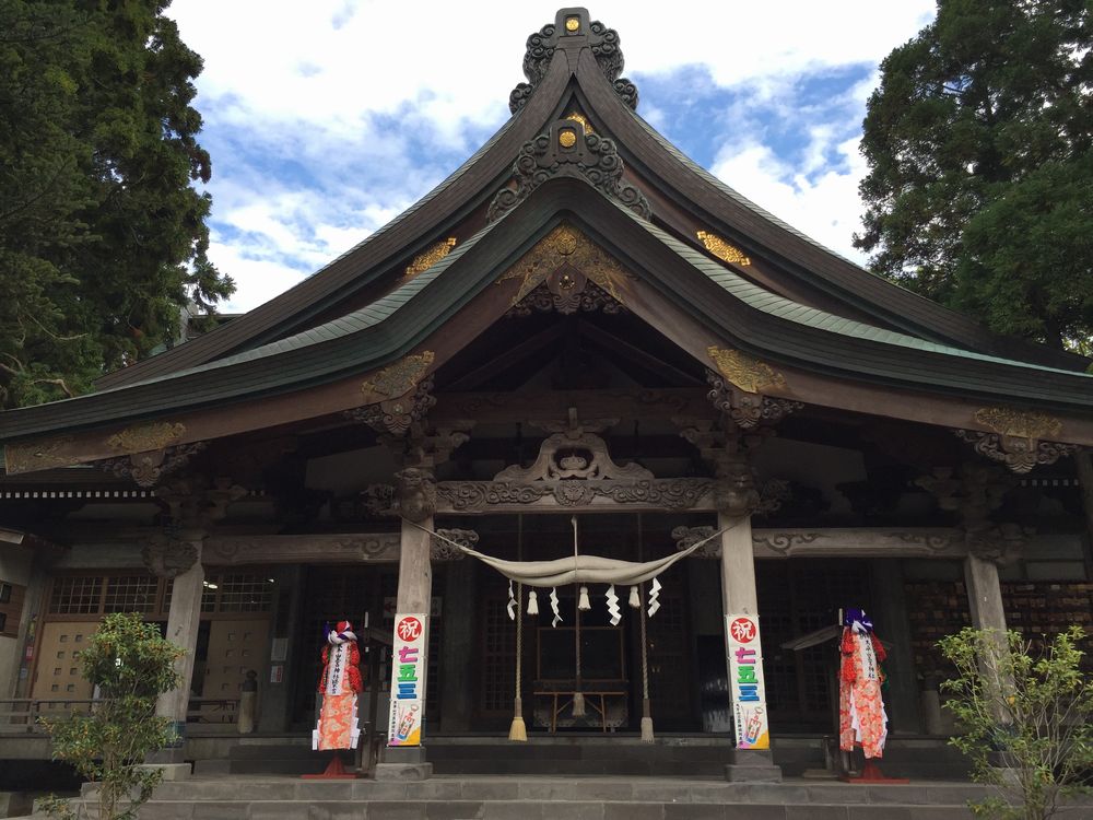 太平山三吉神社の社殿1
